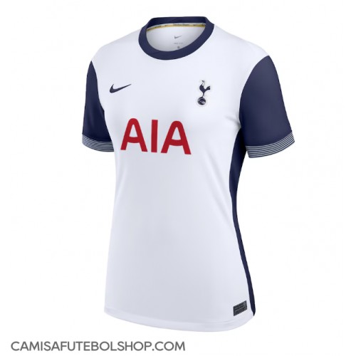 Camisa de time de futebol Tottenham Hotspur Replicas 1º Equipamento Feminina 2024-25 Manga Curta